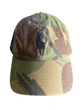 NWT Polo Ralph Lauren Camouflage Baseball Cap adjustable Back Strap OS